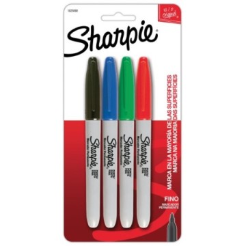 Marcador Sharpie Fine X4...