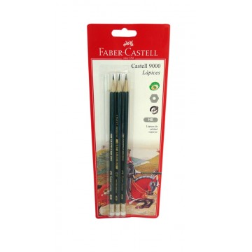 Lápiz Faber Castell 9000 HB...