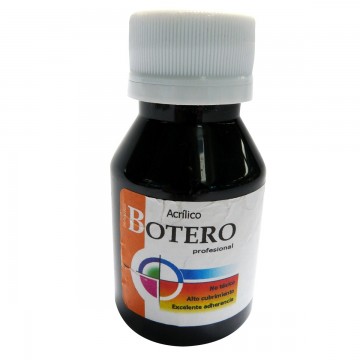 Acrílico Botero Negro 60ml