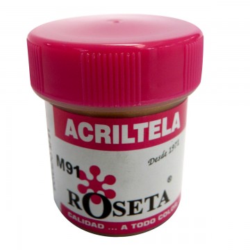 Acriltela Roseta Dorado...