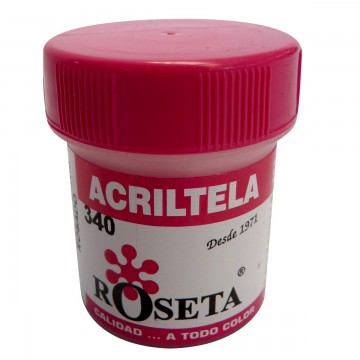 Acriltela Roseta Rosado No...