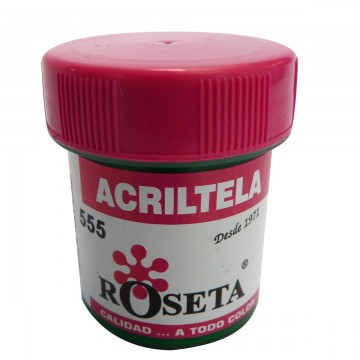 Acriltela Roseta Verde...