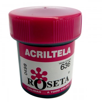 Acriltela Roseta Verde...