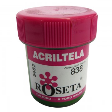 Acriltela Roseta Verde...