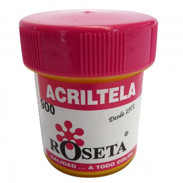 Acriltela Roseta Amarillo...