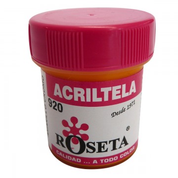 Acriltela Roseta Amarillo...