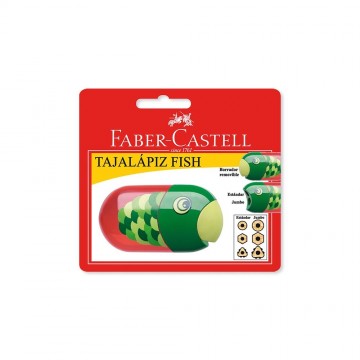 Tajalápiz Faber Castell Pez...