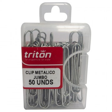 Clip Metálico Triton Jumbo...