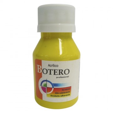 Acrílico Botero Amarillo 60ml