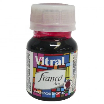 Vitral Franco Arte Rojo 30ml