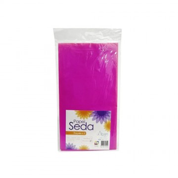 Papel Seda Color Fucsia X5 Und