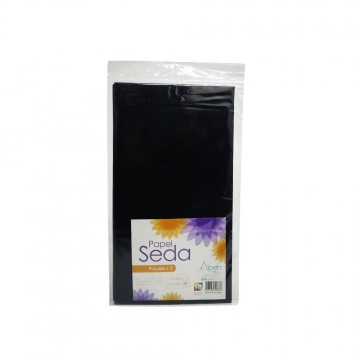 Papel Seda Color Negro X5 Und