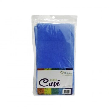 Papel Crepe Color Azul...